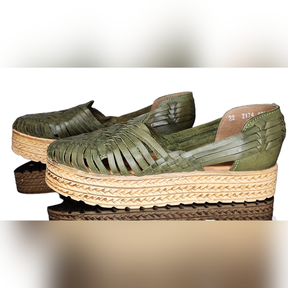 Green Women's Flats & Loafers